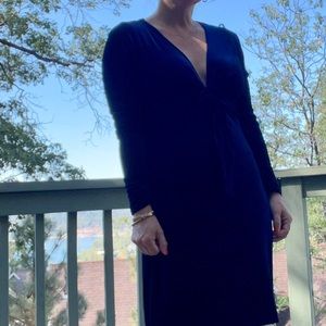 Veronica M Dress size "xs" Navy velvet